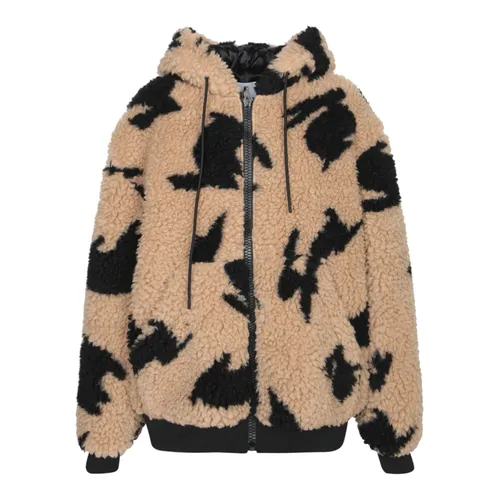 Jackets > Faux Fur & Shearling Jackets - - Msgm - Modalova