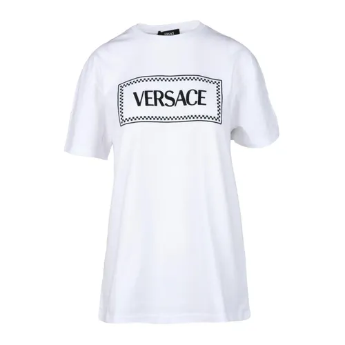 Versace - Tops > T-Shirts - White - Versace - Modalova