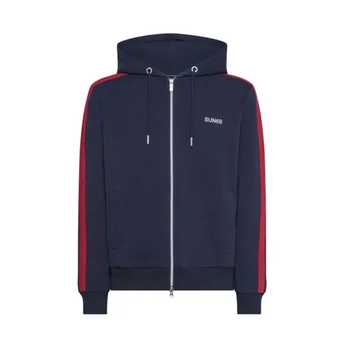 Sweatshirts & Hoodies > Zip-throughs - - Sun68 - Modalova
