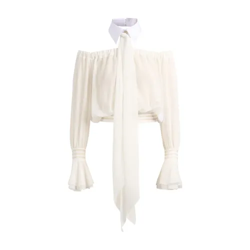 Blouses & Shirts > Blouses - - Elisabetta Franchi - Modalova