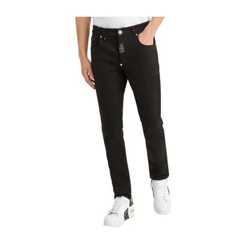 Jeans > Straight Jeans - - Philipp Plein - Modalova