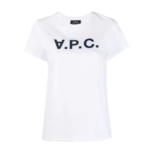 A.p.c. - Tops > T-Shirts - White - A.p.c. - Modalova
