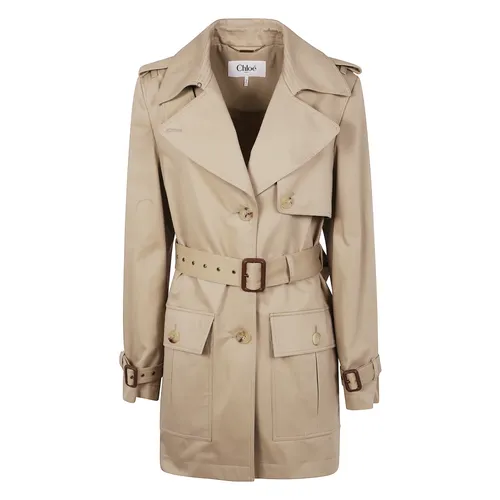 Coats > Trench Coats - - Chloé - Modalova