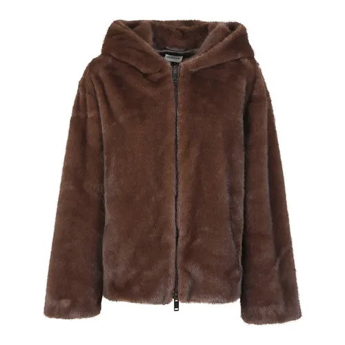 Jackets > Faux Fur & Shearling Jackets - - P.a.r.o.s.h. - Modalova