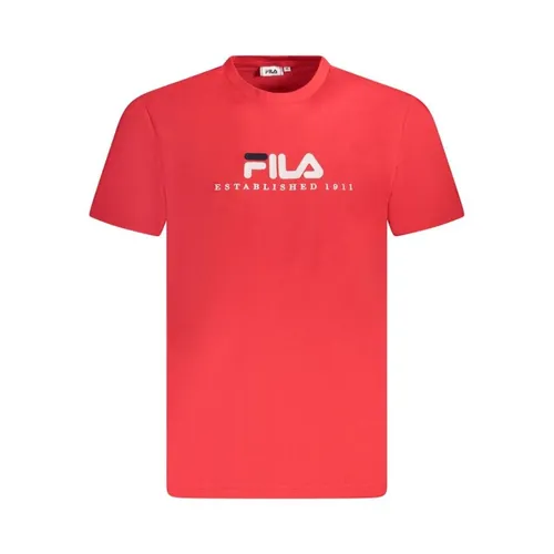 Fila - Tops > T-Shirts - Red - Fila - Modalova