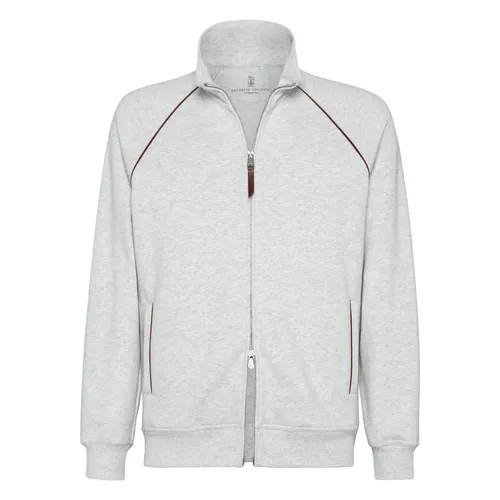 Sweatshirts & Hoodies > Zip-throughs - - Brunello Cucinelli - Modalova