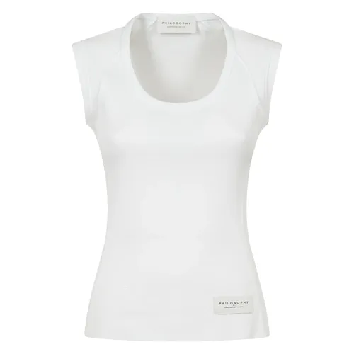 Tops > Sleeveless Tops - - Philosophy di Lorenzo Serafini - Modalova