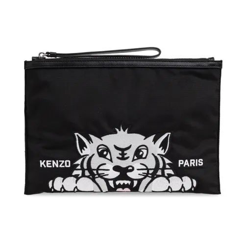 Kenzo - Bags > Clutches - Black - Kenzo - Modalova