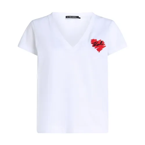 Tops > T-Shirts - - Karl Lagerfeld - Modalova