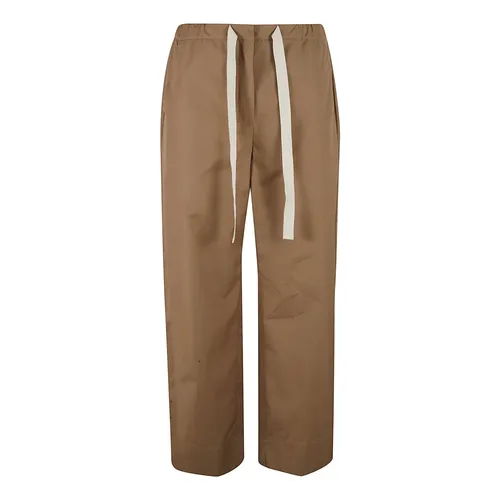 Trousers > Straight Trousers - - Max Mara - Modalova