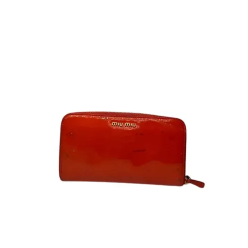 Pre-owned > Pre-owned Accessories > Pre-owned Wallets - - Miu Miu Pre-owned - Modalova