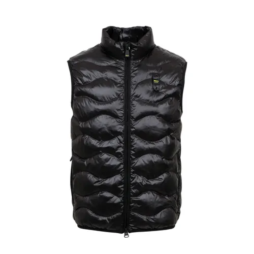 Blauer - Jackets > Vests - Black - Blauer - Modalova
