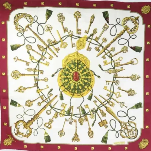 Pre-owned > Pre-owned Accessories > Pre-owned Scarves - - Hermès Vintage - Modalova