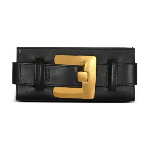 Balmain - Bags > Clutches - Black - Balmain - Modalova