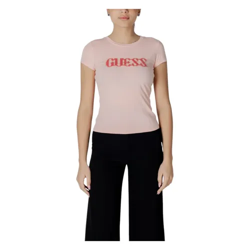 Guess - Tops > T-Shirts - Pink - Guess - Modalova