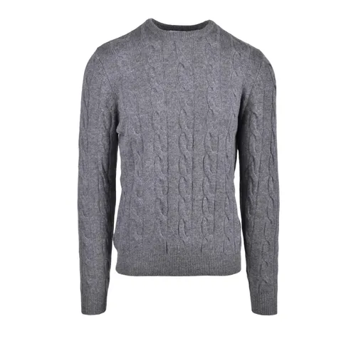 Knitwear > Round-neck Knitwear - - Malo - Modalova