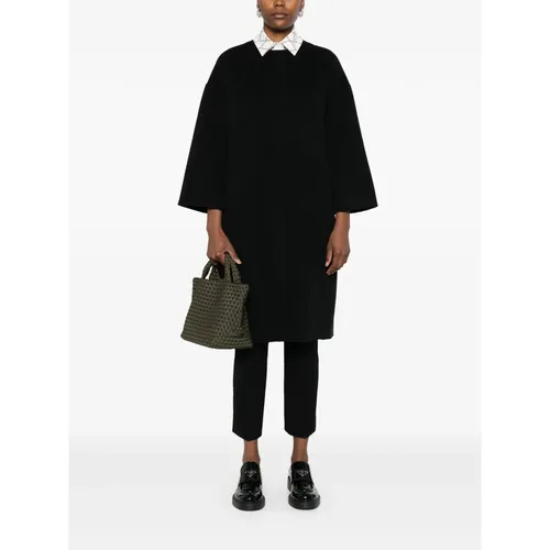 Coats > Single-Breasted Coats - - Max Mara - Modalova