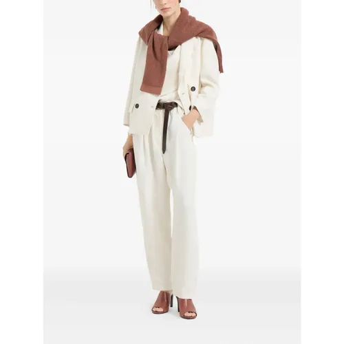 Jackets > Blazers - - Brunello Cucinelli - Modalova