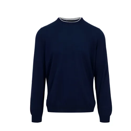 Knitwear > Round-neck Knitwear - - Fay - Modalova