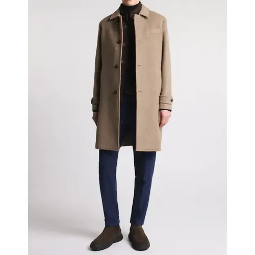 Coats > Single-Breasted Coats - - Fay - Modalova