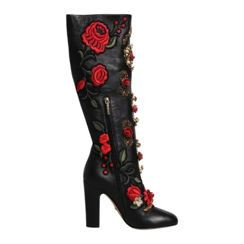 Shoes > Boots > Heeled Boots - - Dolce & Gabbana - Modalova
