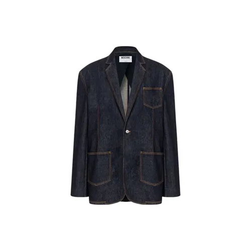 Jackets > Denim Jackets - - Moschino - Modalova