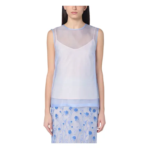Tops > Sleeveless Tops - - P.a.r.o.s.h. - Modalova