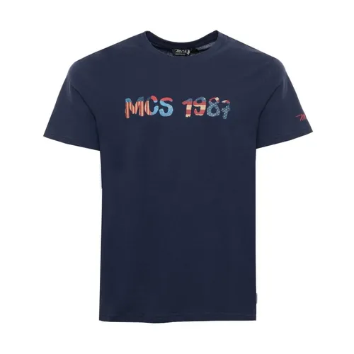 MCS - Tops > T-Shirts - Blue - MCS - Modalova
