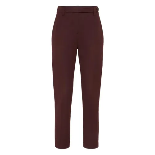 Trousers > Slim-fit Trousers - - Brunello Cucinelli - Modalova