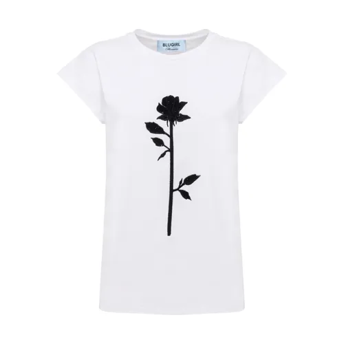Blugirl - Tops > T-Shirts - White - Blugirl - Modalova