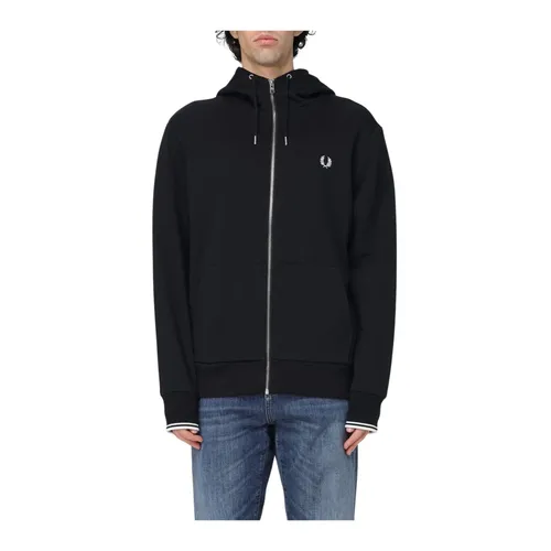 Sweatshirts & Hoodies > Zip-throughs - - Fred Perry - Modalova