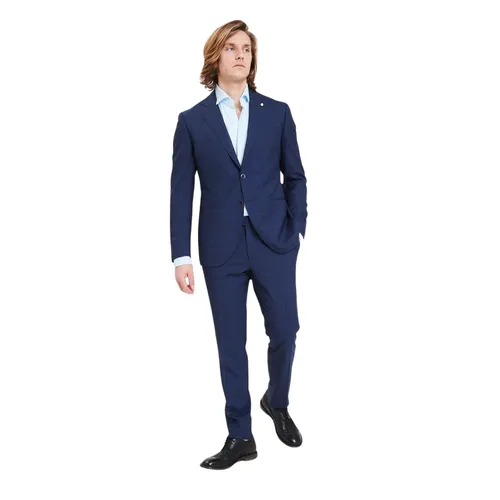 Suits > Suit Sets > Single Breasted Suits - - Luigi Bianchi Mantova - Modalova