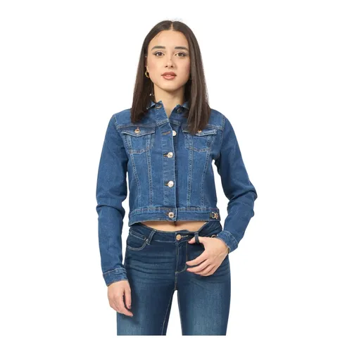 Jackets > Denim Jackets - - Fracomina - Modalova