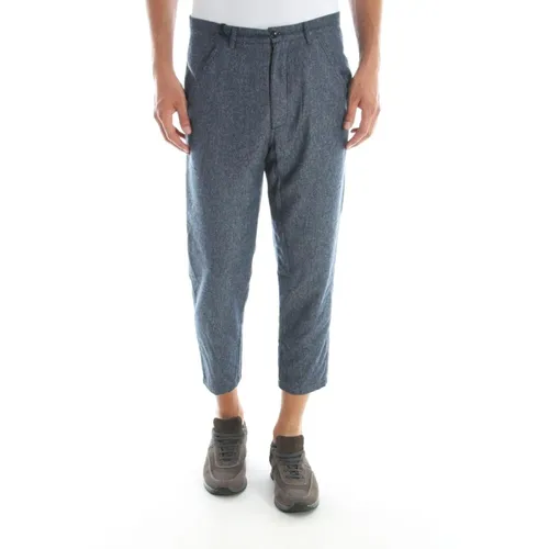 Trousers > Cropped Trousers - - Daniele Alessandrini - Modalova