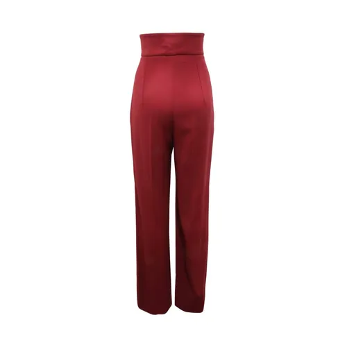 Trousers > Straight Trousers - - Max Mara - Modalova