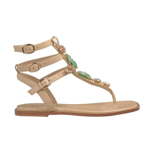 Shoes > Sandals > Flat Sandals - - Alma EN Pena - Modalova