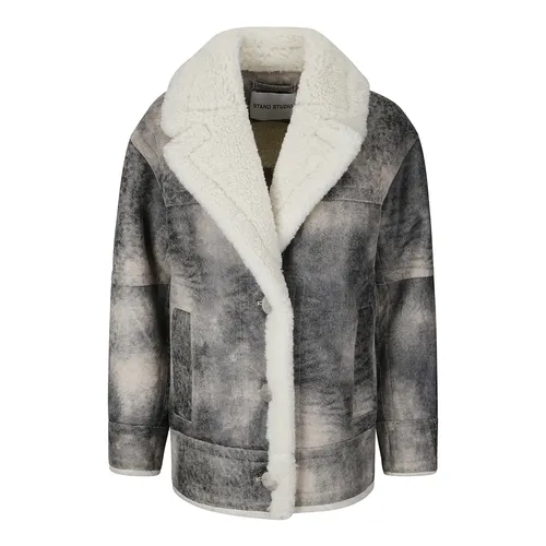 Jackets > Faux Fur & Shearling Jackets - - Stand Studio - Modalova