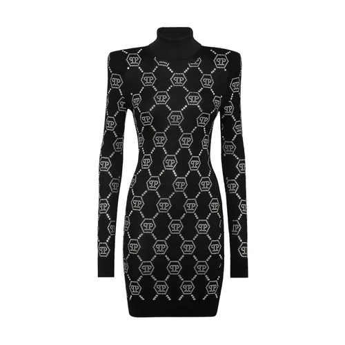 Dresses > Day Dresses > Knitted Dresses - - Philipp Plein - Modalova
