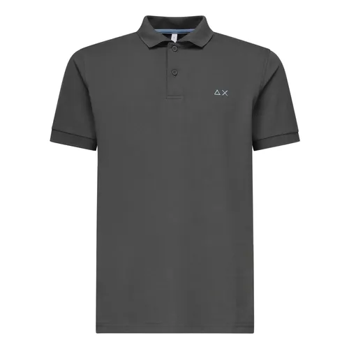 Sun68 - Tops > Polo Shirts - Gray - Sun68 - Modalova