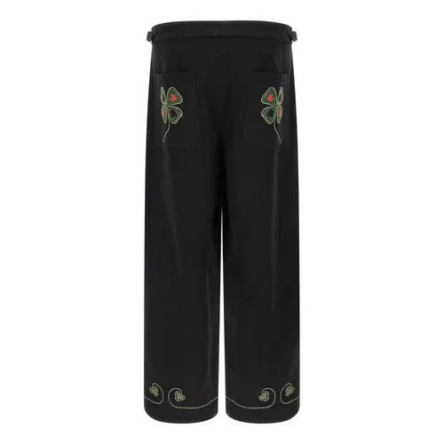 Trousers > Wide Trousers - - Bode - Modalova