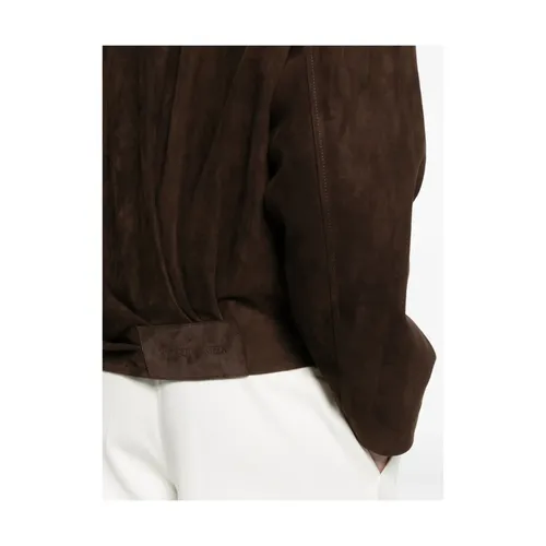 Jackets > Leather Jackets - - Simonetta Ravizza - Modalova