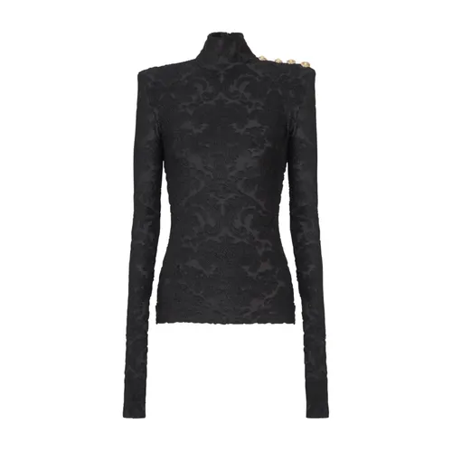 Knitwear > Turtlenecks - - Balmain - Modalova