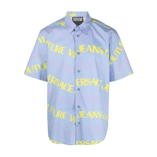 Shirts > Short Sleeve Shirts - - Versace Jeans Couture - Modalova