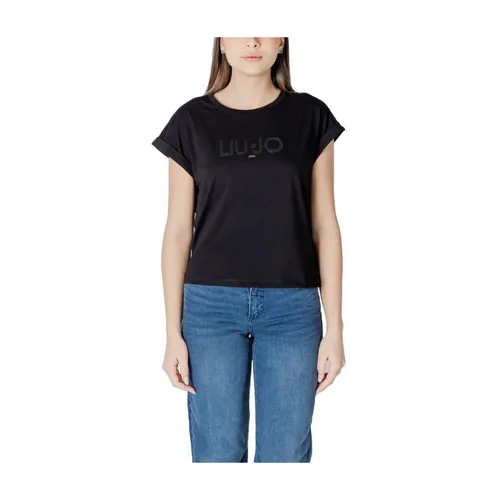 Liu Jo - Tops > T-Shirts - Black - Liu Jo - Modalova