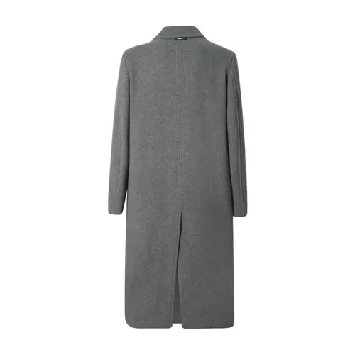Coats > Double-Breasted Coats - - Msgm - Modalova