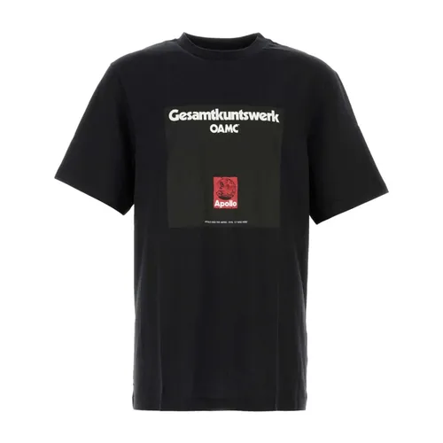 Oamc - Tops > T-Shirts - Black - Oamc - Modalova