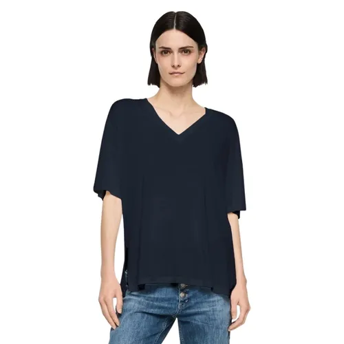Dondup - Tops > T-Shirts - Blue - Dondup - Modalova