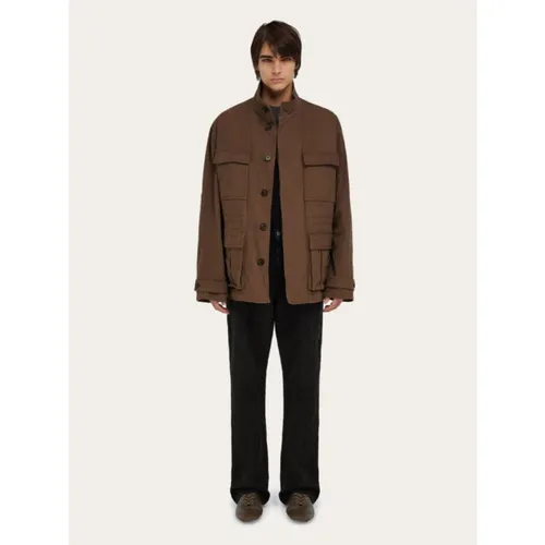 Jackets > Light Jackets - - Ferragamo - Modalova