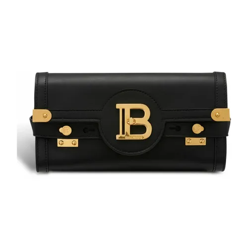 Balmain - Bags > Clutches - Black - Balmain - Modalova