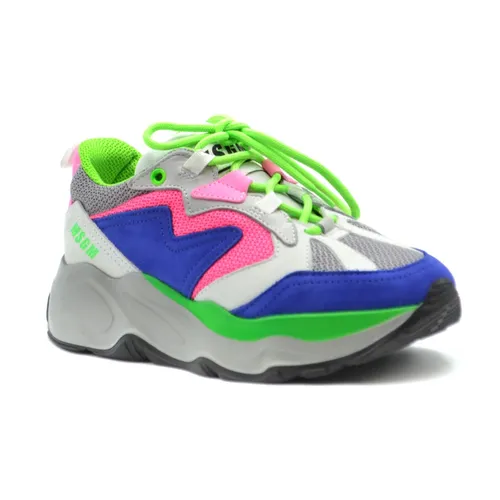 Msgm - Shoes > Sneakers - Blue - Msgm - Modalova